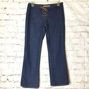 COPY - Paris Blues Lace-Up Jeans